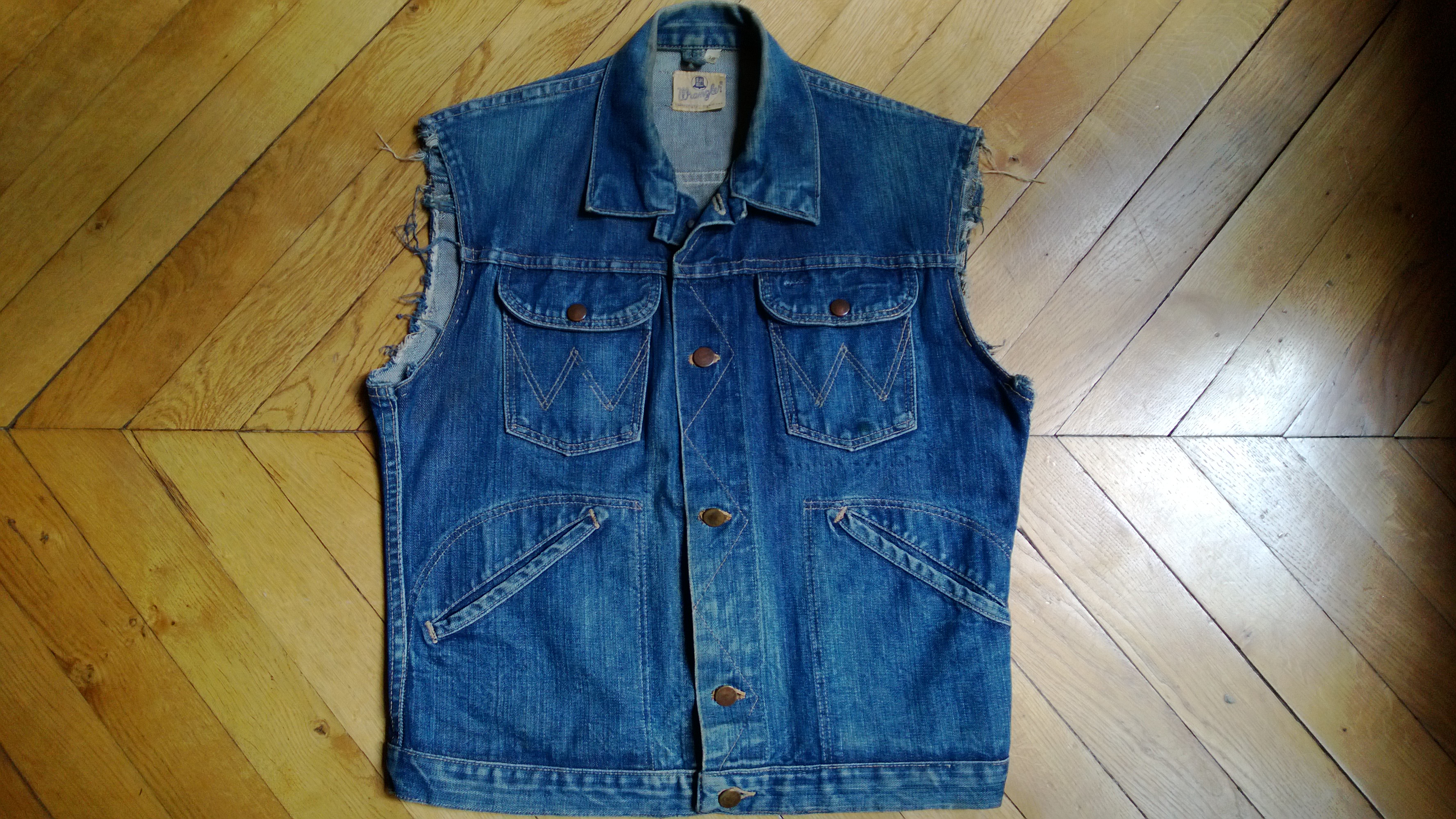 wrangler vintage denim jacket