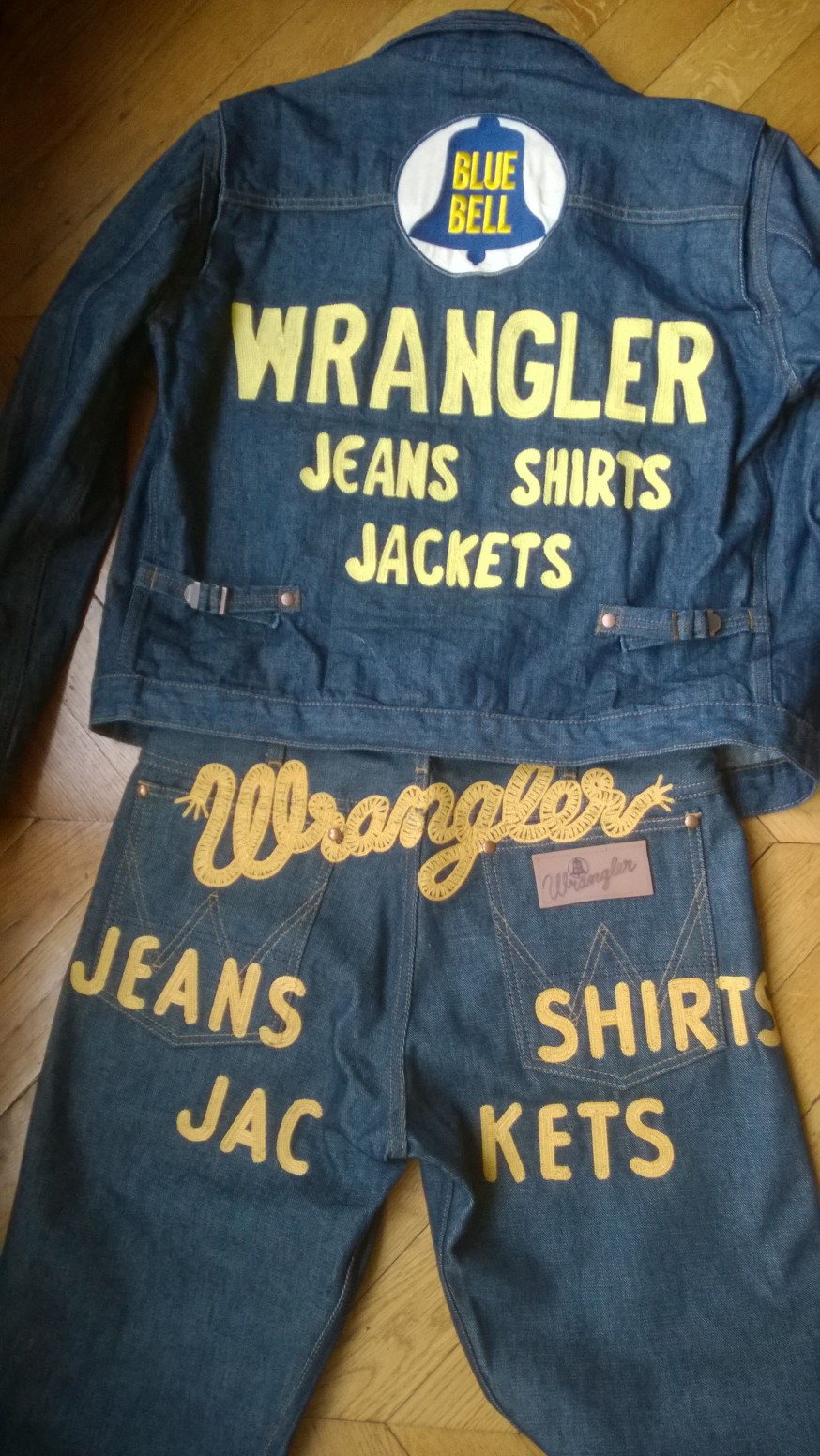 Wrangler Champion Jacket and Jeans | denim etc.